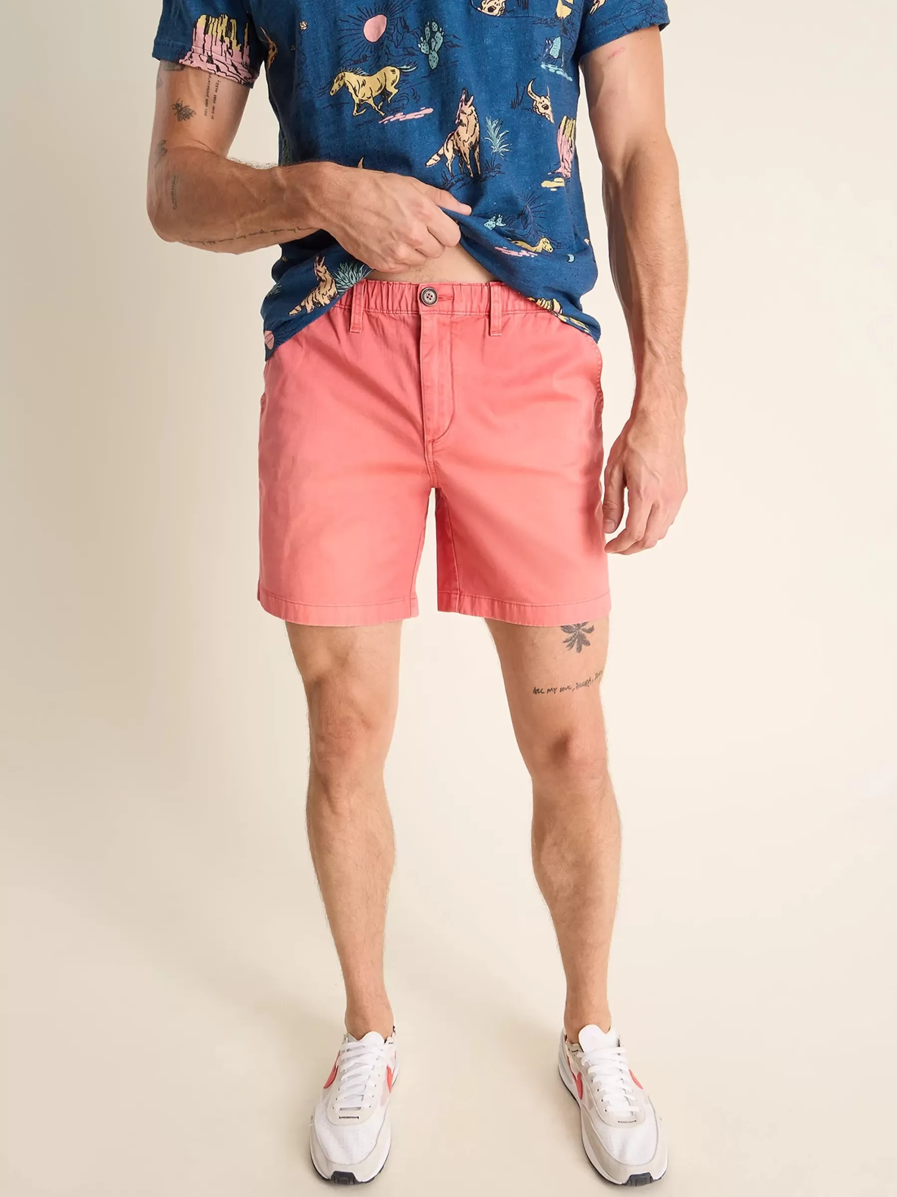 Chubbies Shorts Originals Shorts Collection>The Blazin' Sunsets SunsetWashedOrange