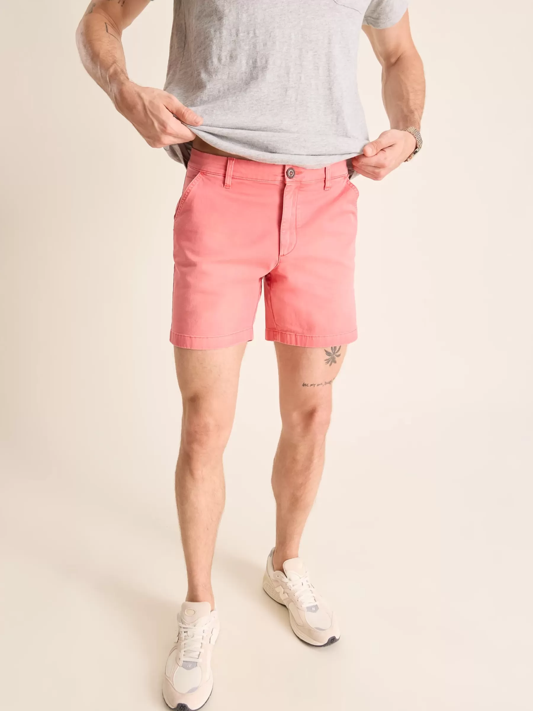 Chubbies Shorts Chino Shorts>The Blazin" Sunsets SunsetWashedOrange