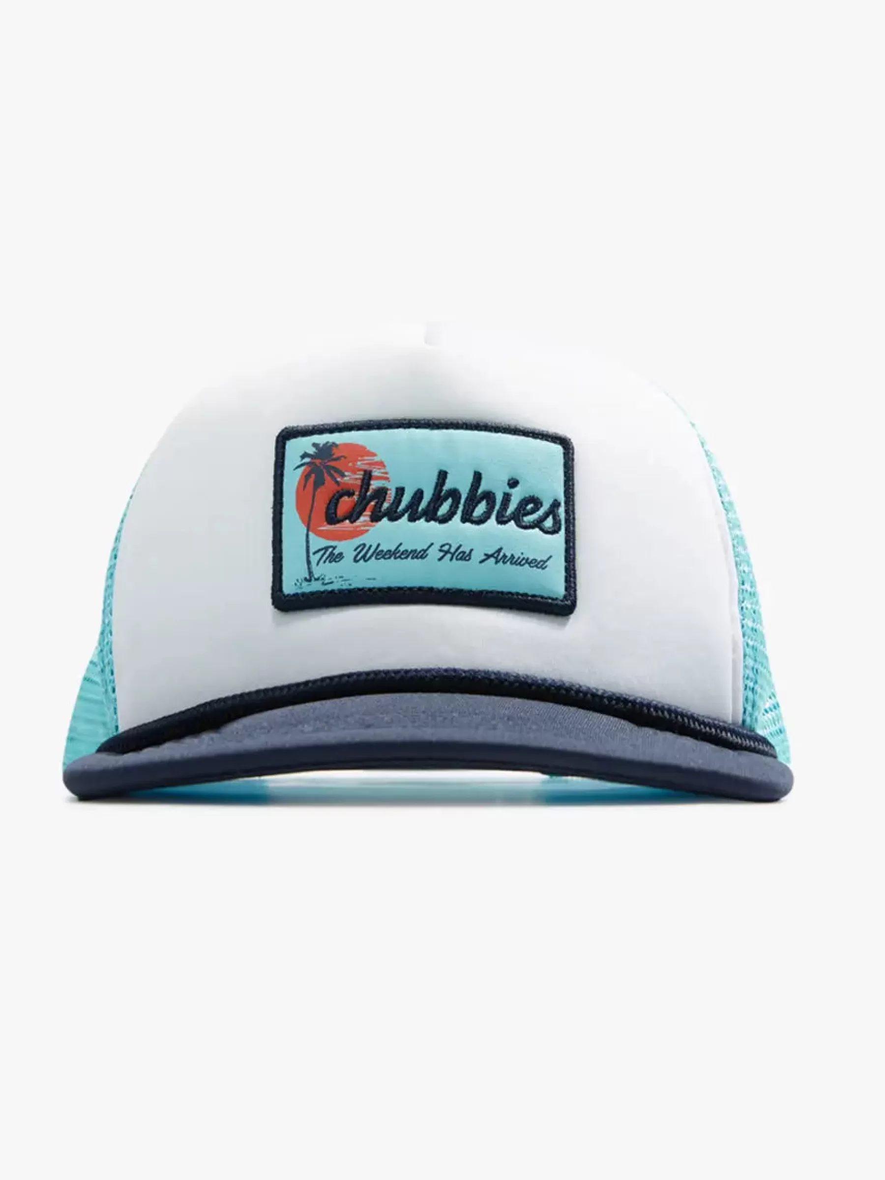 Chubbies Shorts Hats | Hats>The Blue Hues Trucker Hat WhiteTrucker