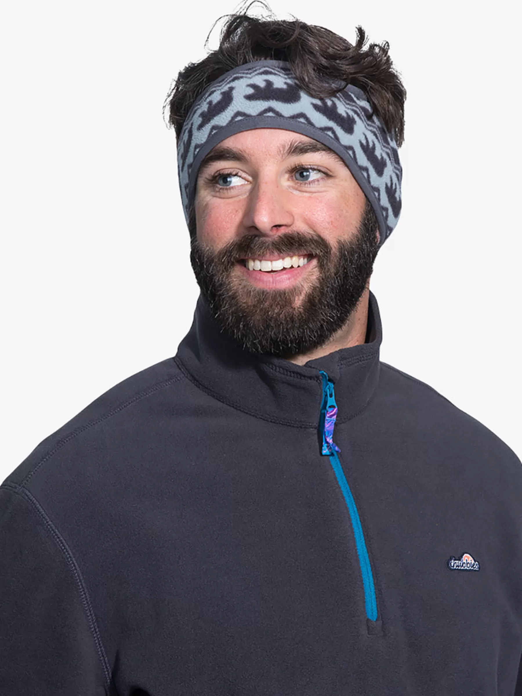 Chubbies Shorts Hats | Hats>The Hibernation Headband Grey GreyFleeceHeadband