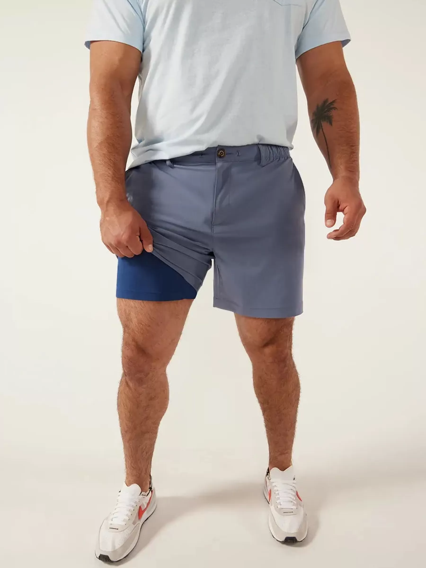 Chubbies Shorts Everywear Shorts>The Ice Caps DustyBlue