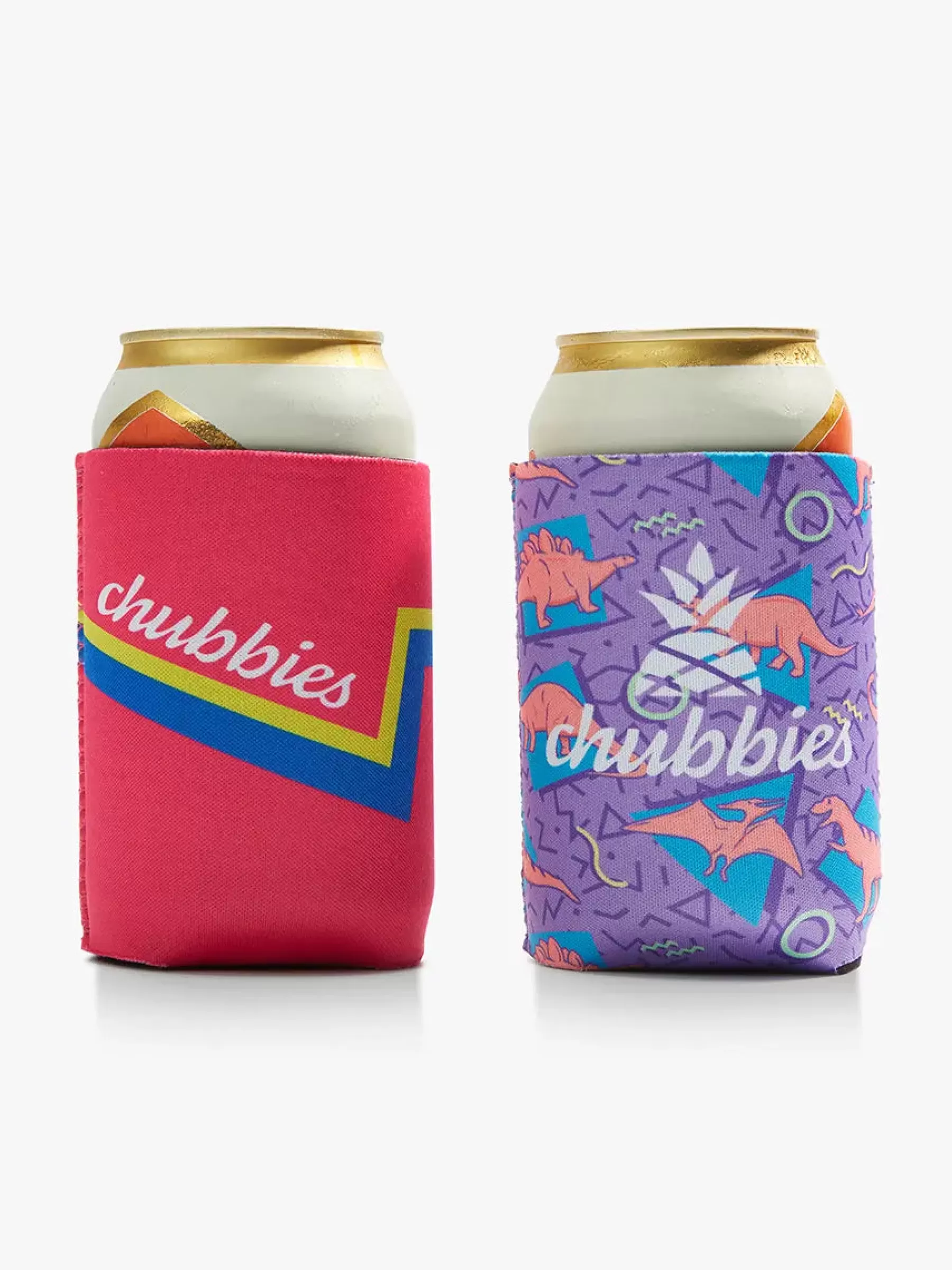 Chubbies Shorts Drinkware | Drinkware>The Icons Reversible Can Jacket 2 Pack Multicolor