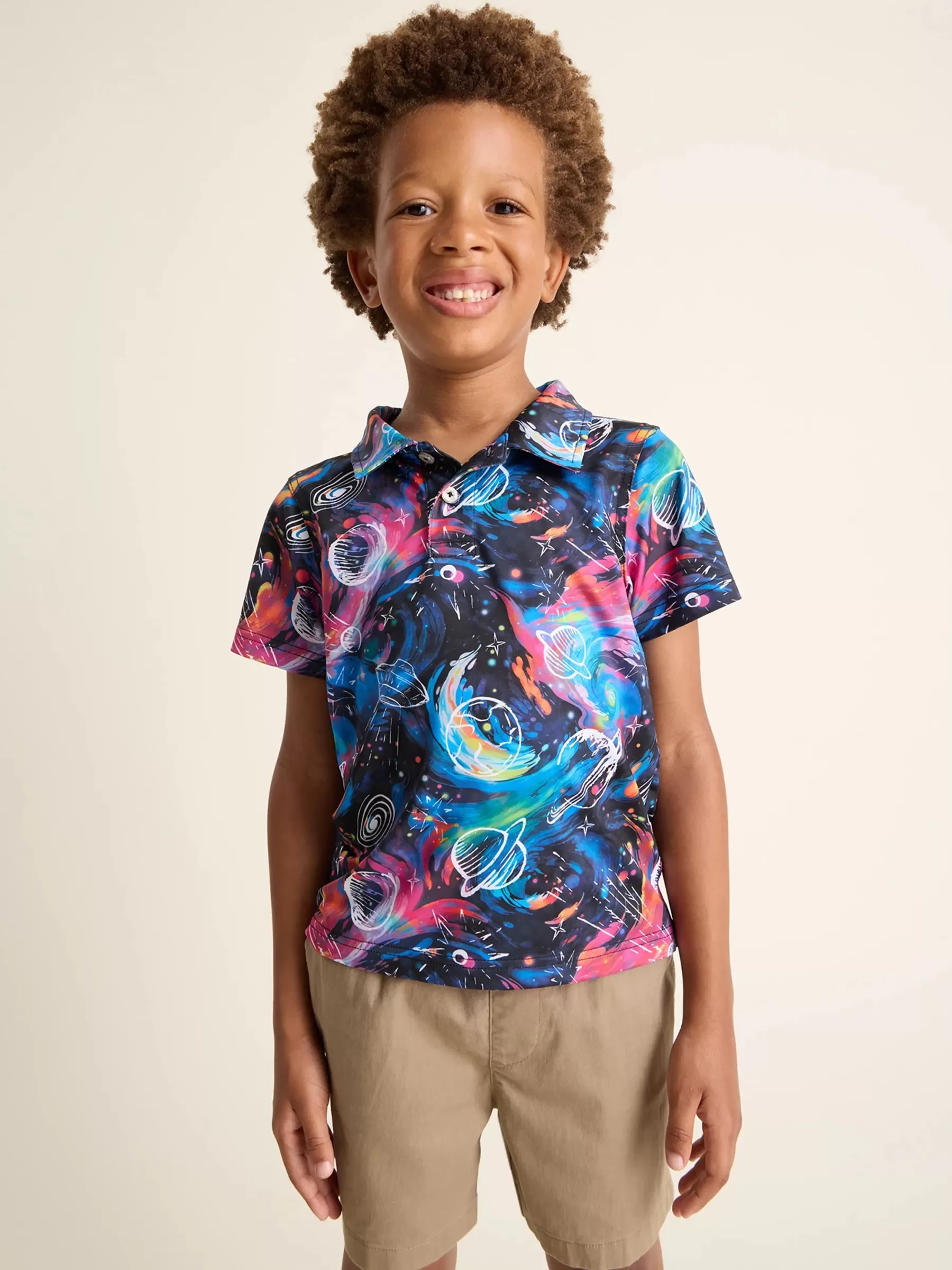 Chubbies Shorts Toddler Shirts | Tops>The Lil Galactic Odyssey BlackGalaxy