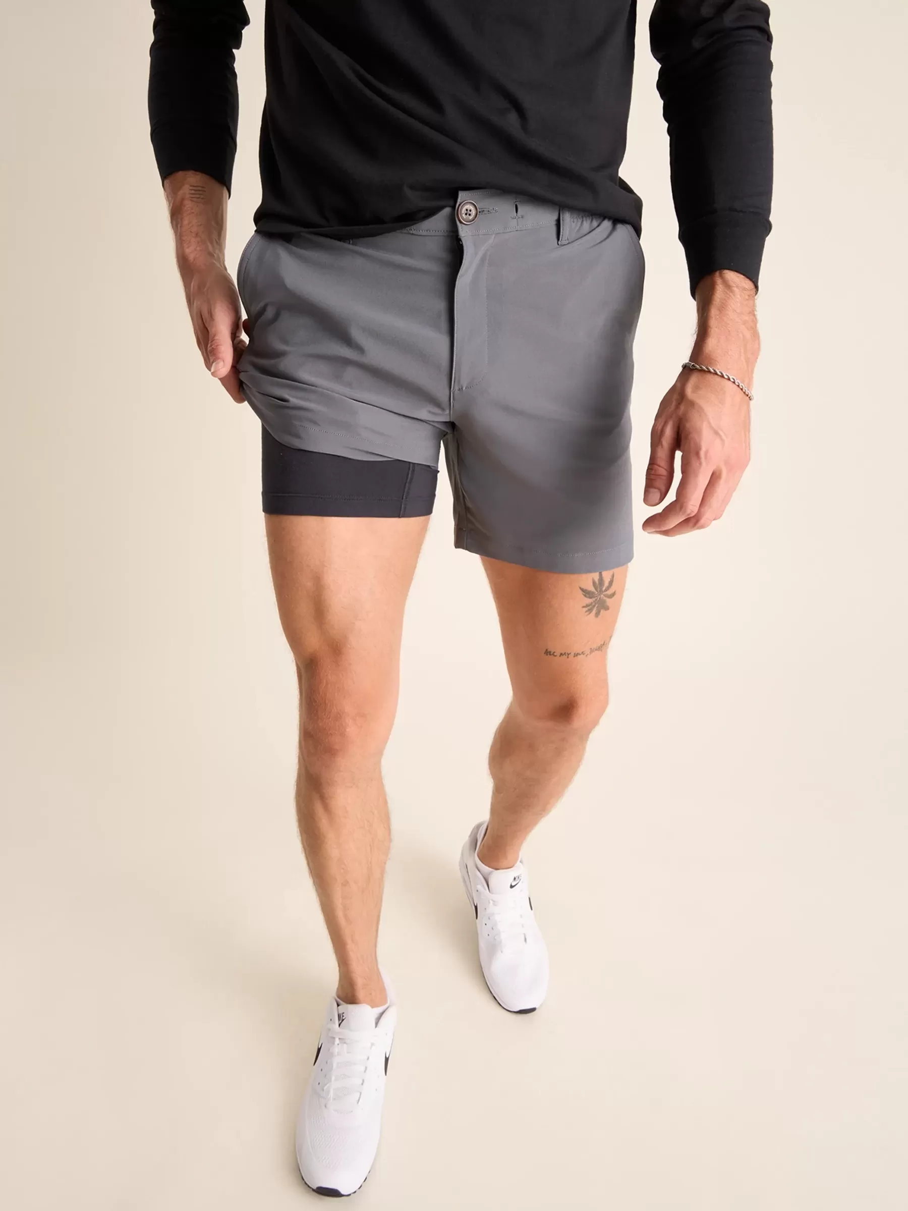 Chubbies Shorts Everywear Shorts>The Musts Charcoal