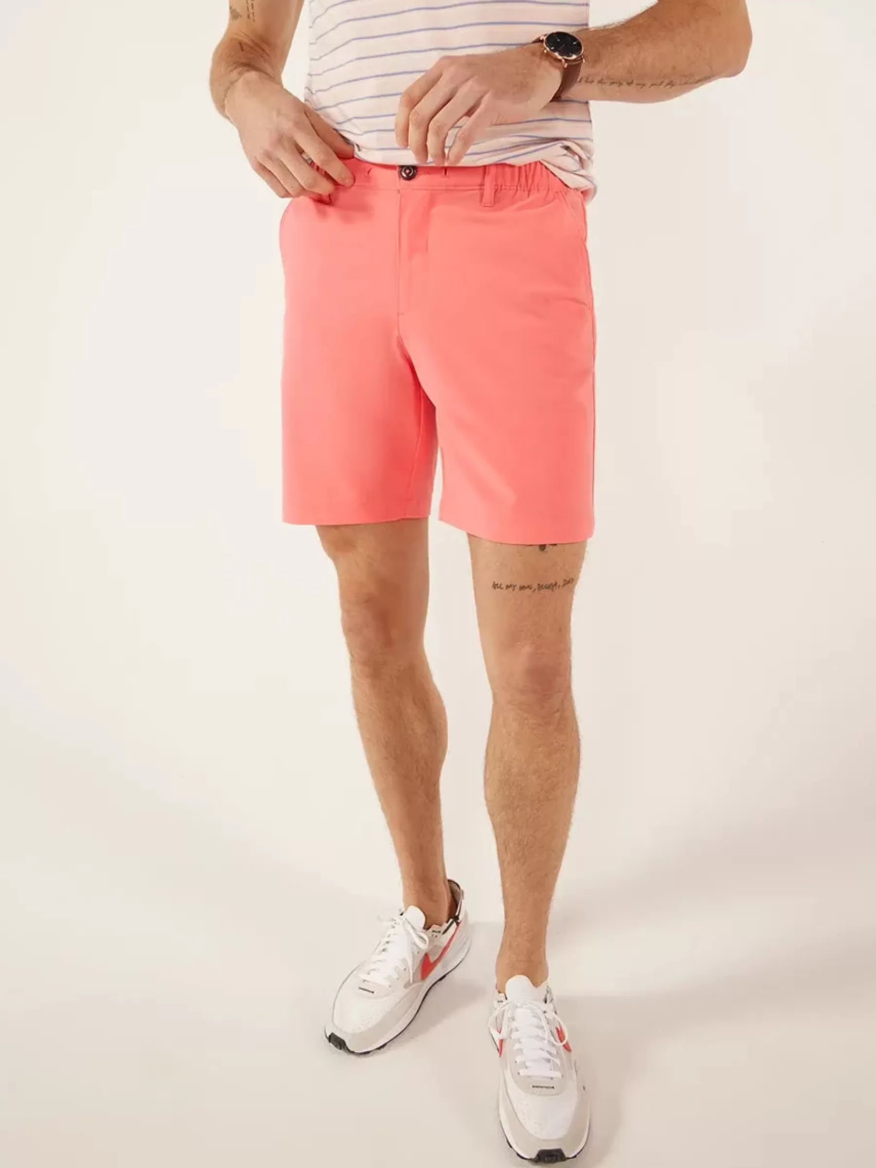 Chubbies Shorts Everywear Shorts>The New Englands VintageWashedCoral