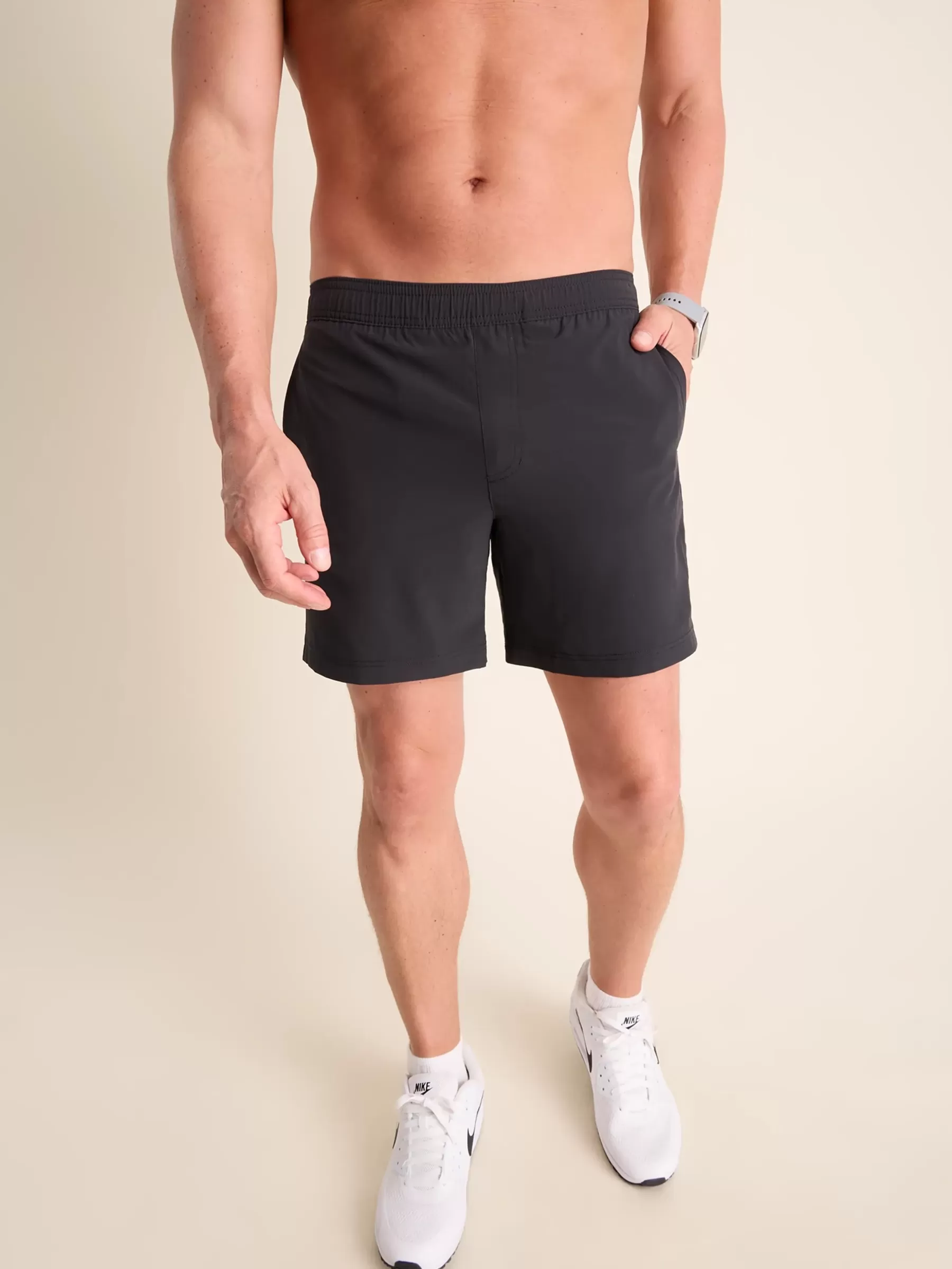 Chubbies Shorts Sport Shorts>The Out of this Worlds Black/BlackUFODinosaurLiner