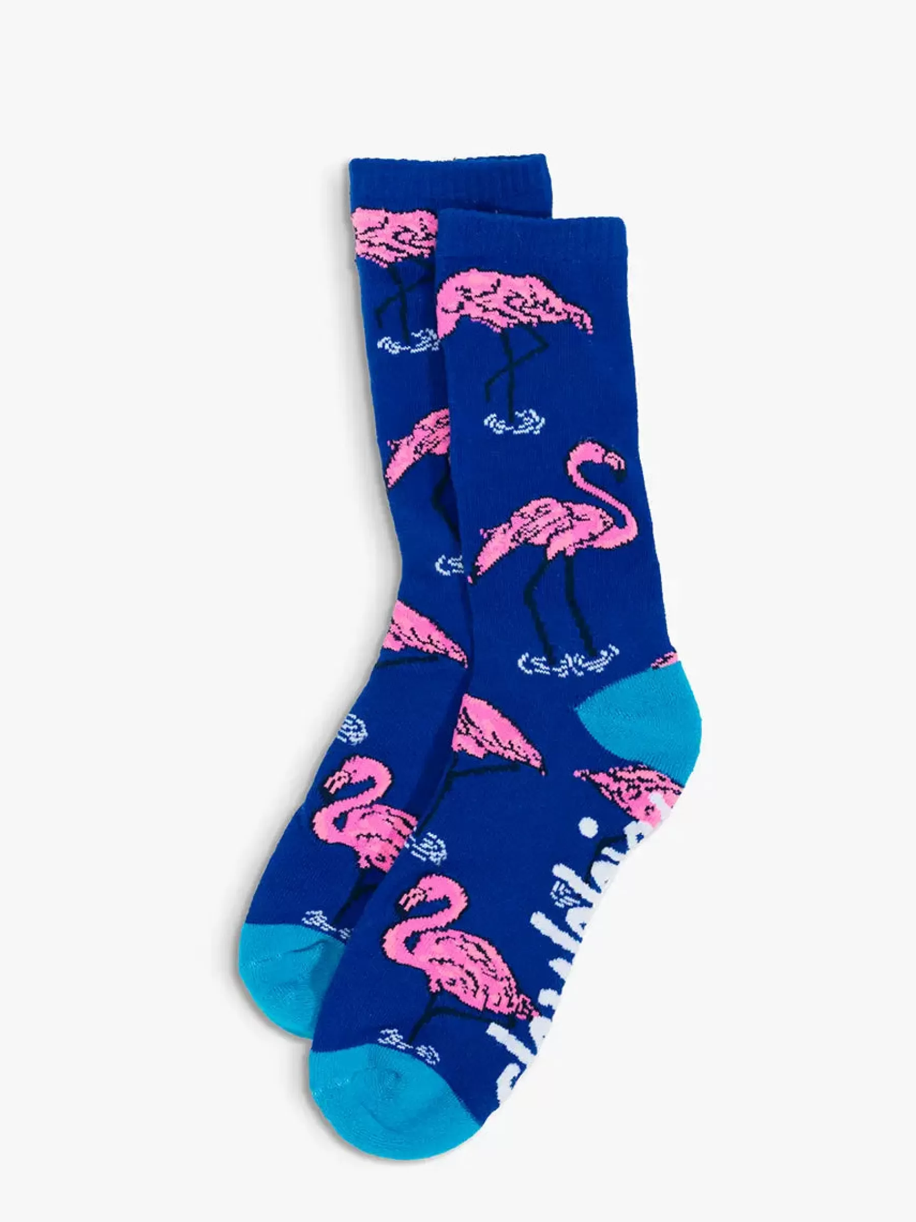 Chubbies Shorts Socks | Socks>The Pop Flock and Drop It Sock DarkBlueFlamingo