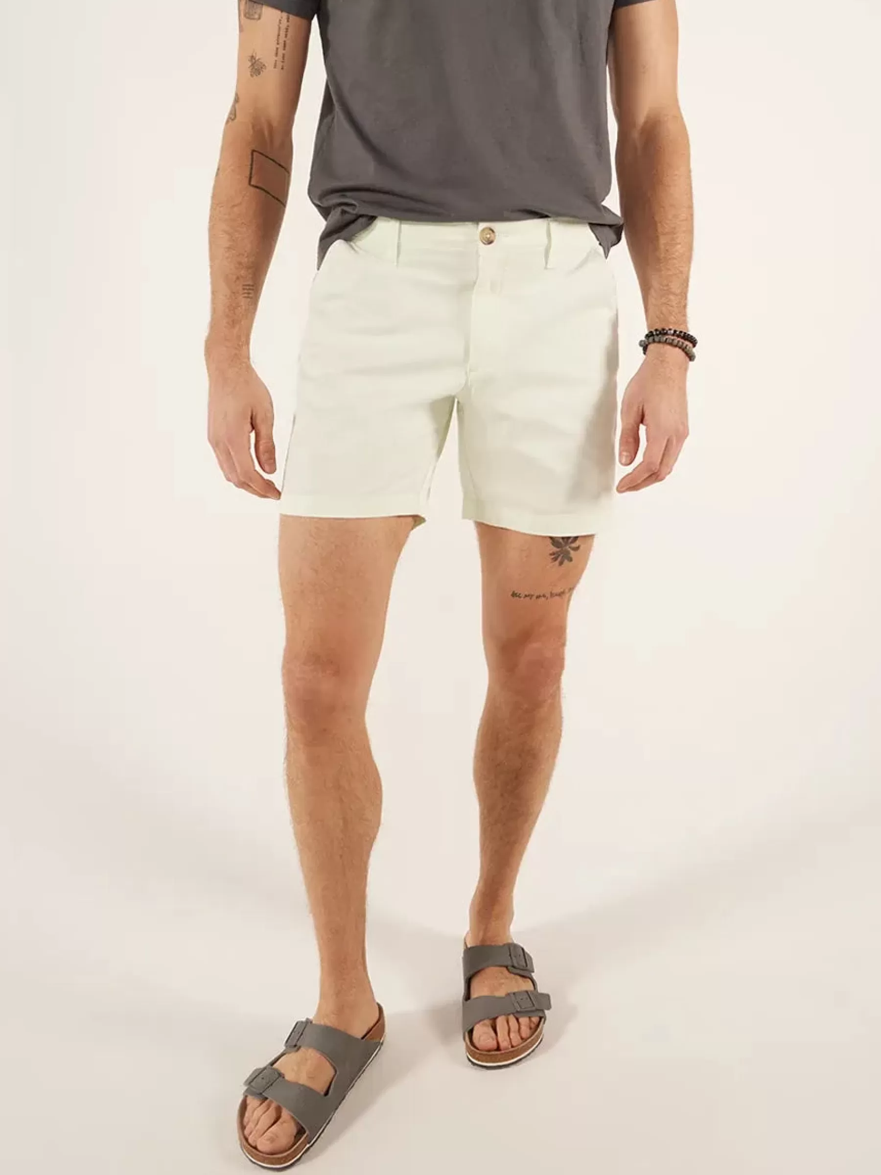 Chubbies Shorts Chino Shorts>The Sea Foams VintageWashedGreen