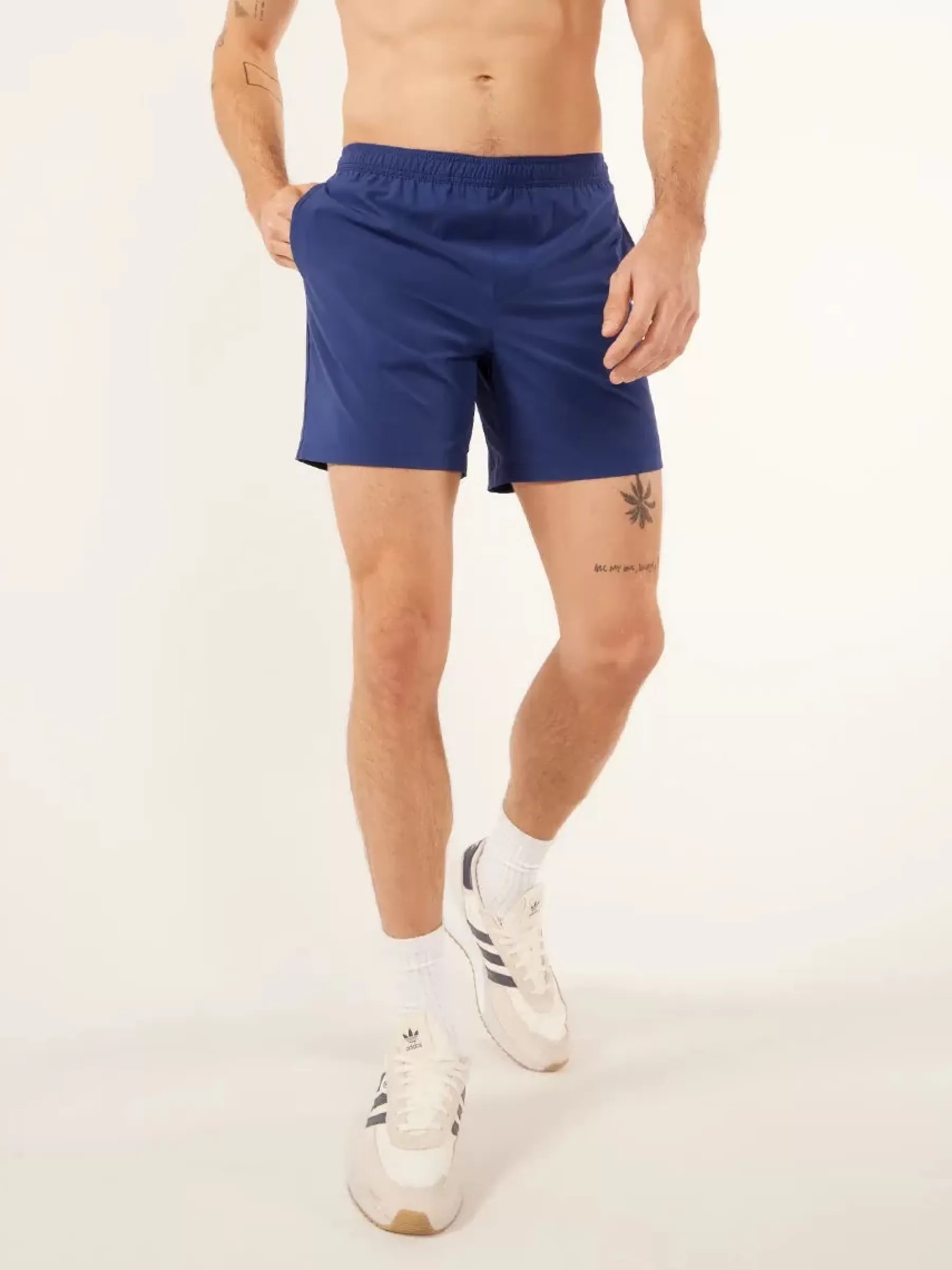 Chubbies Shorts Sport Shorts>The Speckle Sprints Navy/PinkSpeckLiner