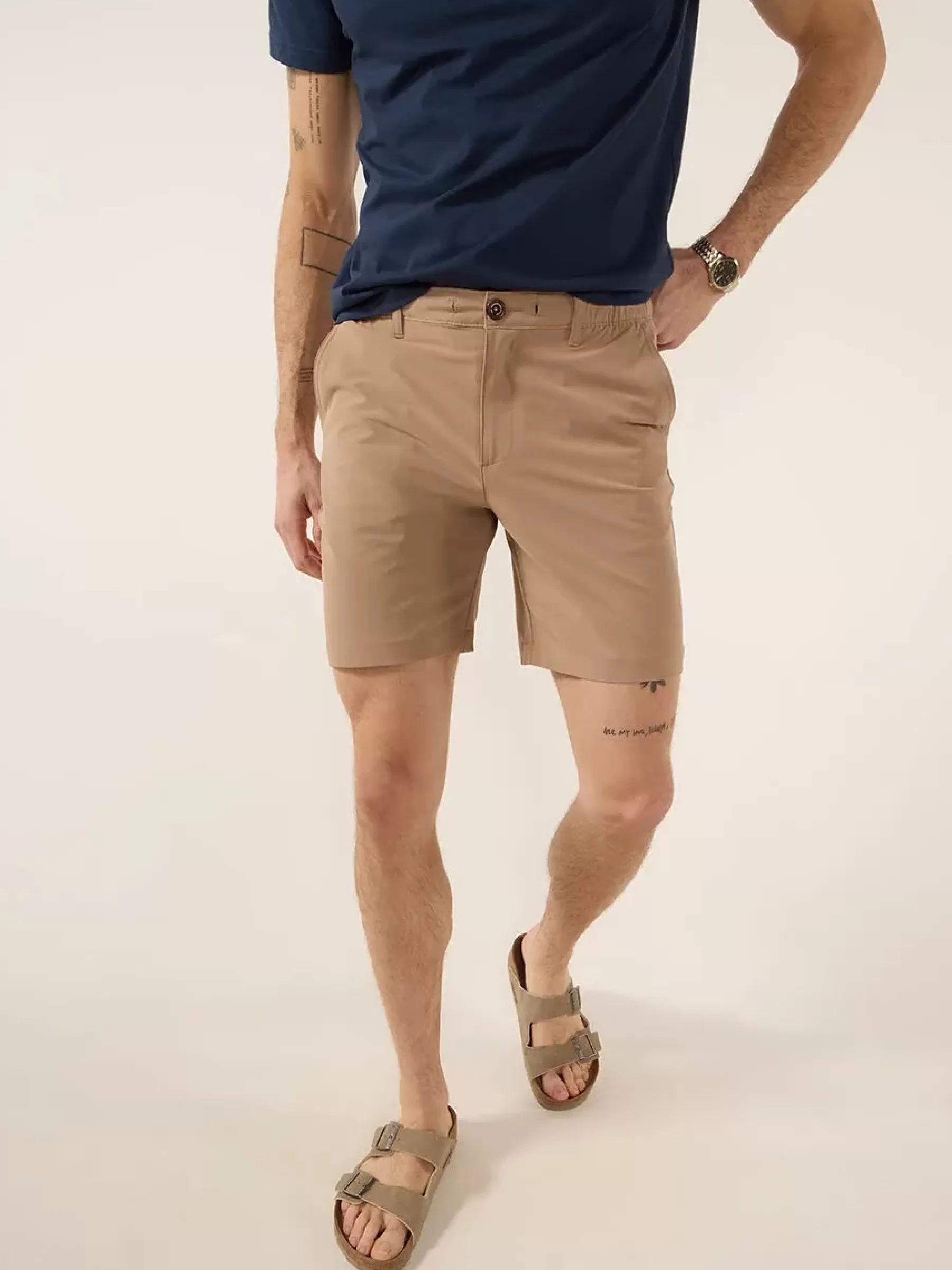 Chubbies Shorts Everywear Shorts>The Tahoes MidKhaki