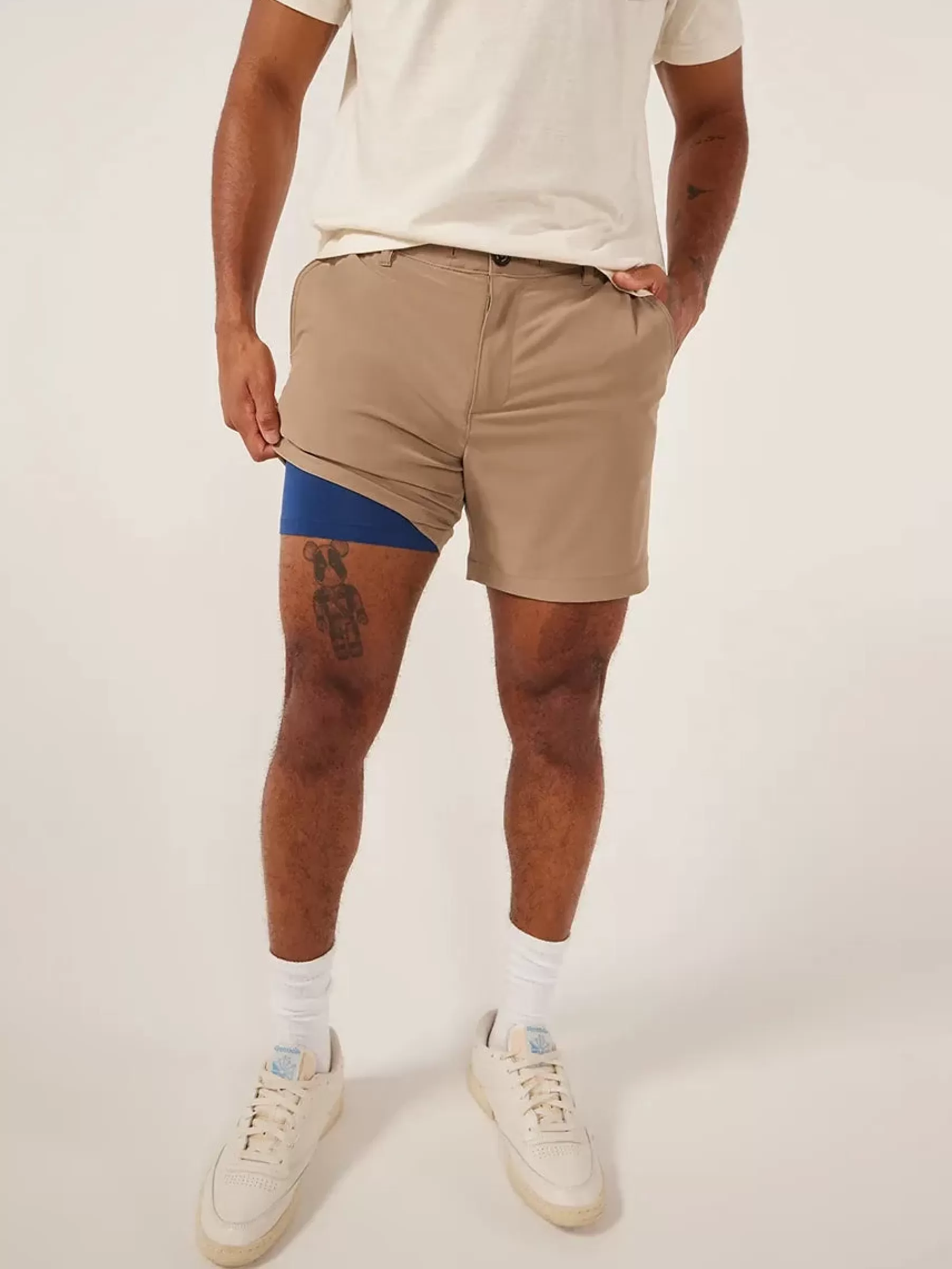 Chubbies Shorts Everywear Shorts>The Tahoes MidKhaki