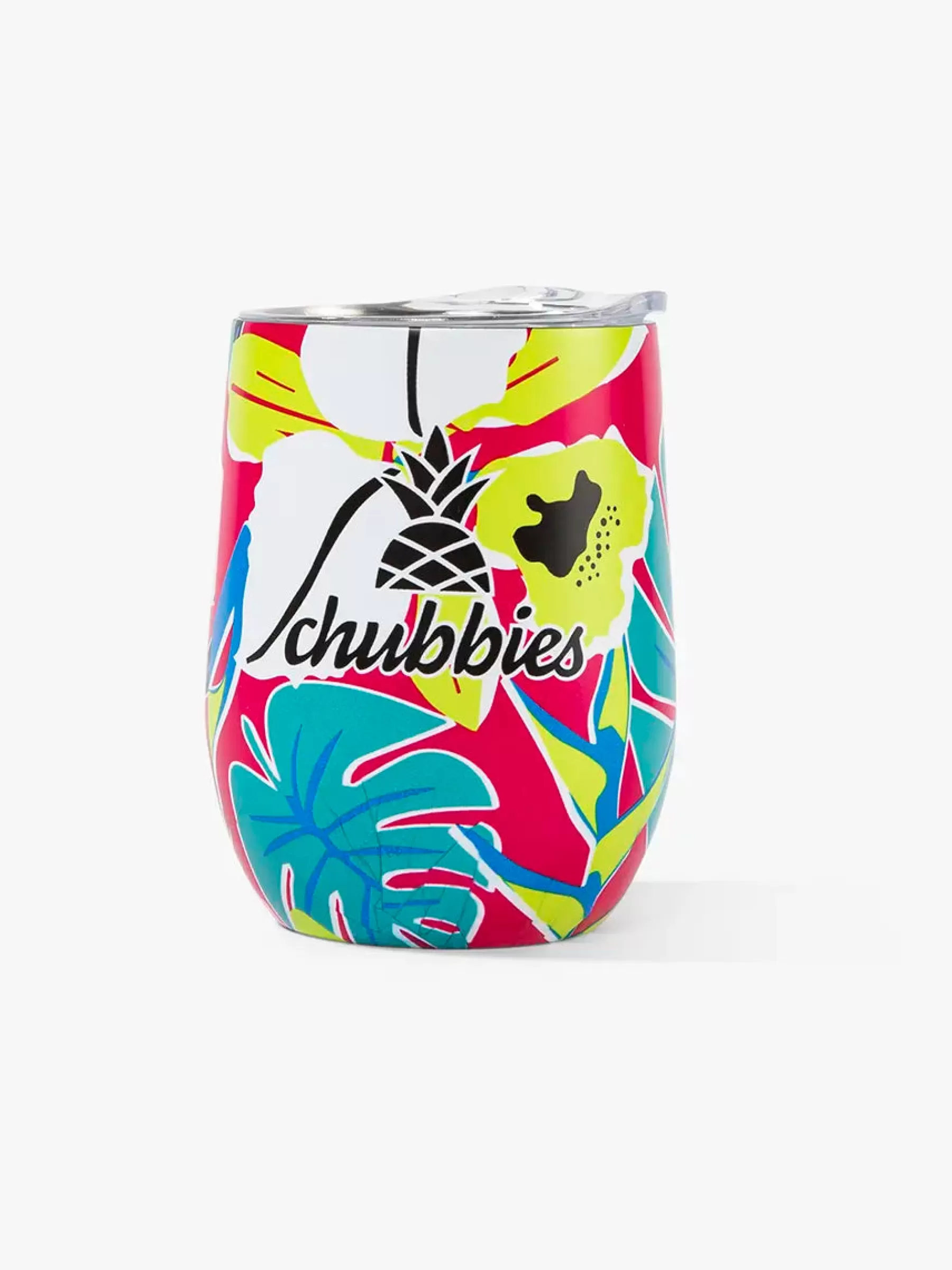 Chubbies Shorts Drinkware | Drinkware>The Trunkey Monkey Tumbler CoralFloral